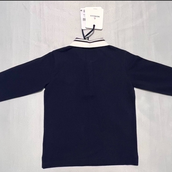MONCLER KIDS MAGLIA POLO MANICA LUNGA.   Size - 8A . - Picture 6 of 11